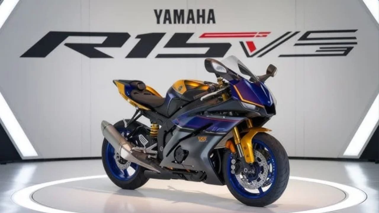 Yamaha R15 V5 Bike Price – 155cc Engine, 19.3PS Power, 6-Speed Gearbox, Quick Shifter, 140km/h Top Speed at Just ₹75,000!